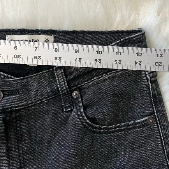 Abercrombie & Fitch the 90’s Slim ultra high rise curve love size 25/0L - Picture 5 of 8